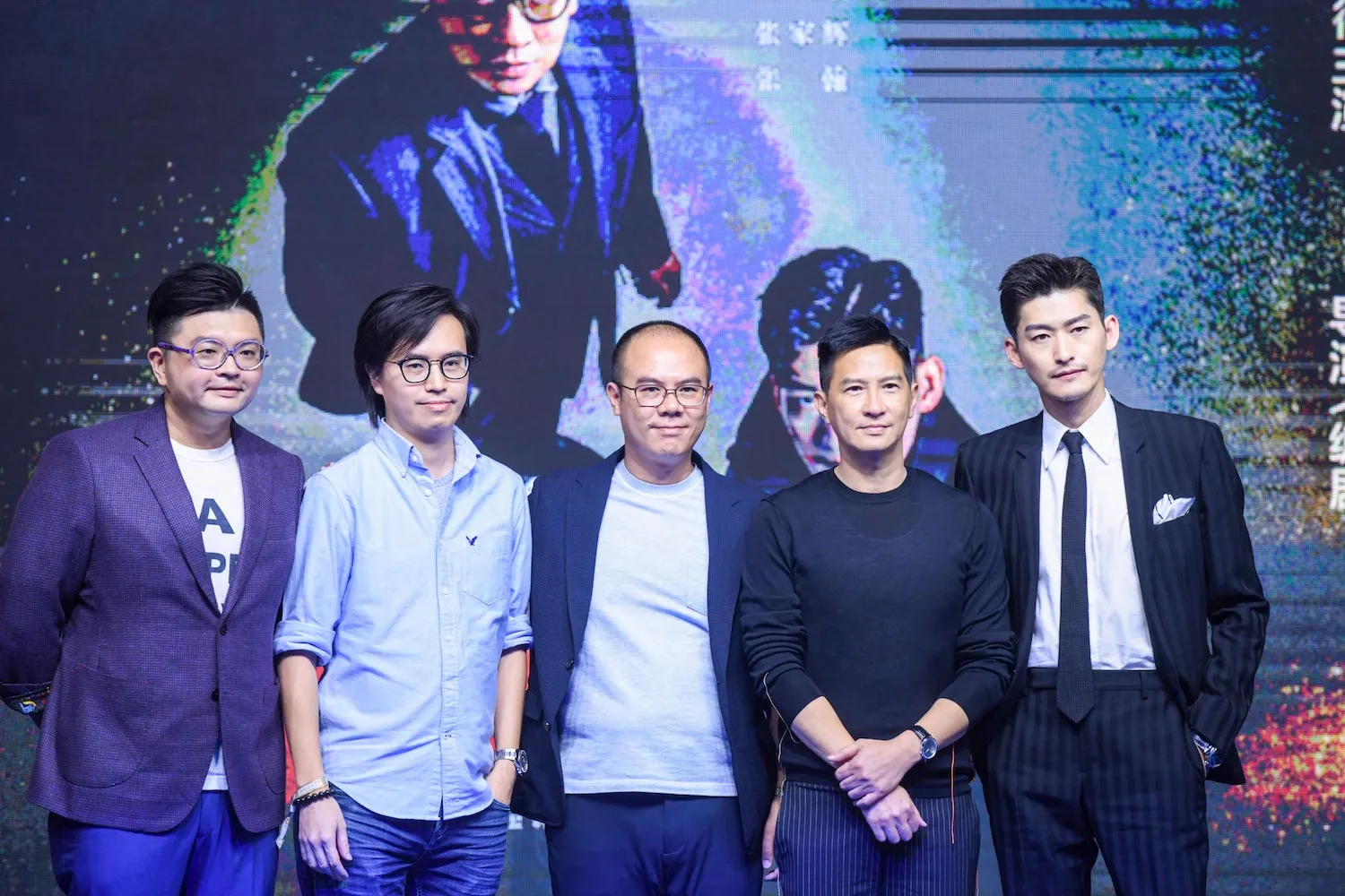 电影《催眠·裁决》主创 Lai Siu Kwan 、 Sze Pak Lam 、 Yongtai Liu 、 Nick Cheung 、 Zhang Han .jpg
