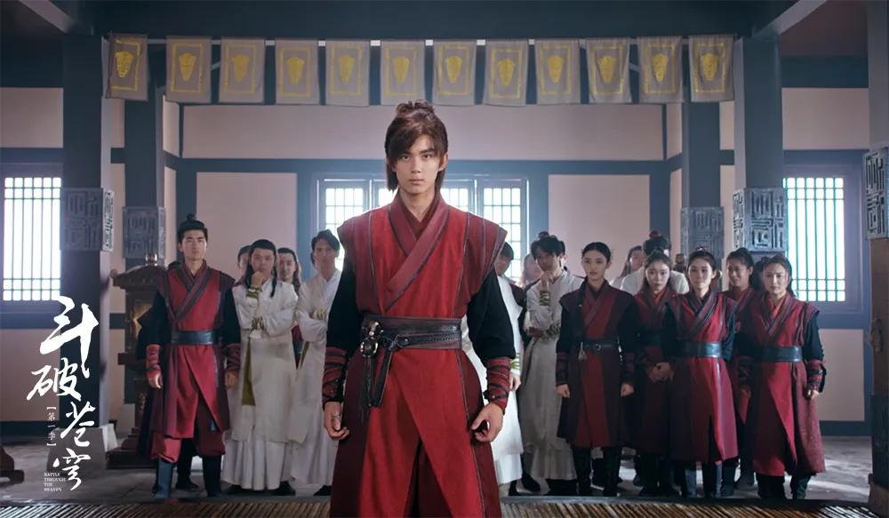 吴磊带领众人修炼斗气