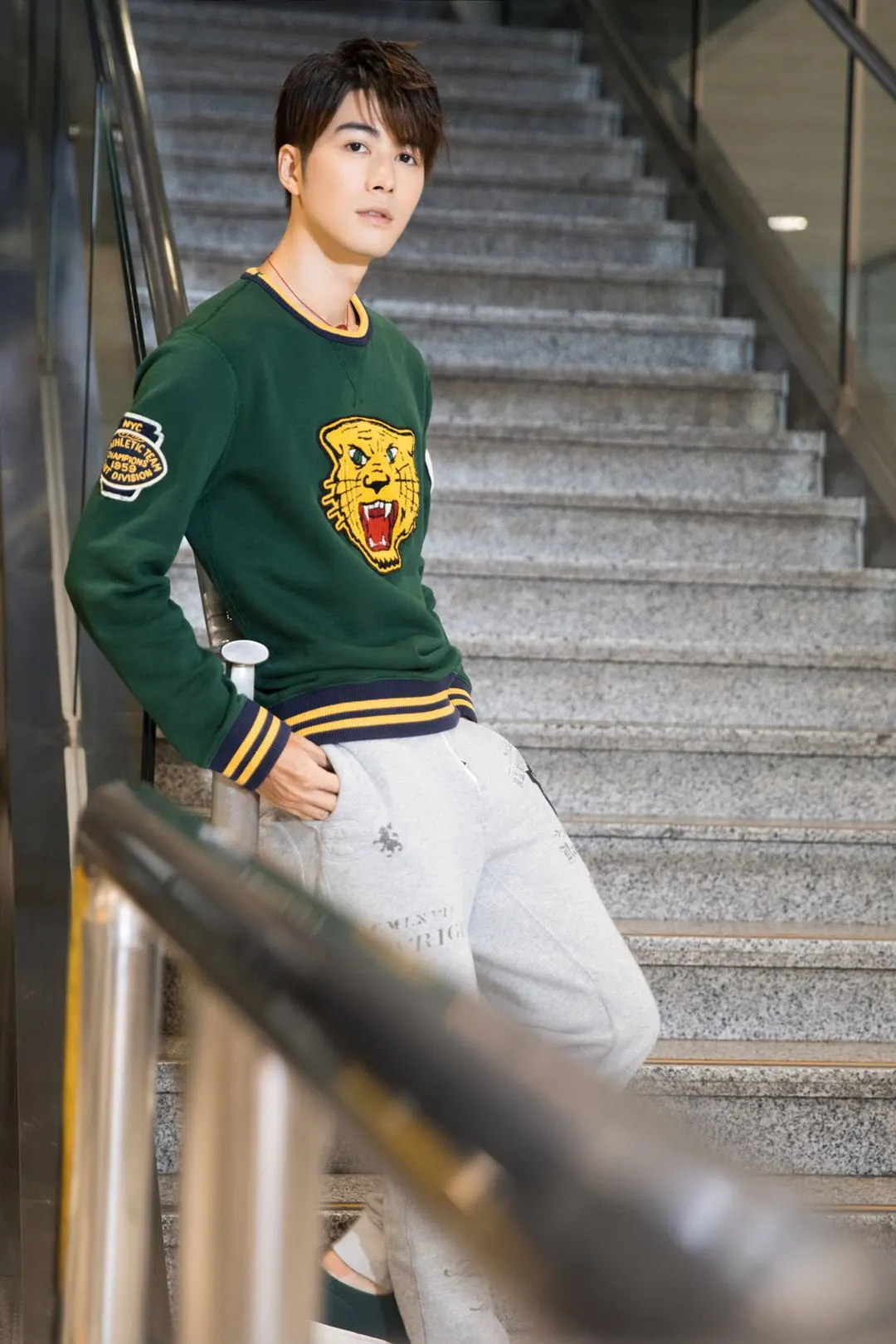 陳學冬啟程紐約時裝週