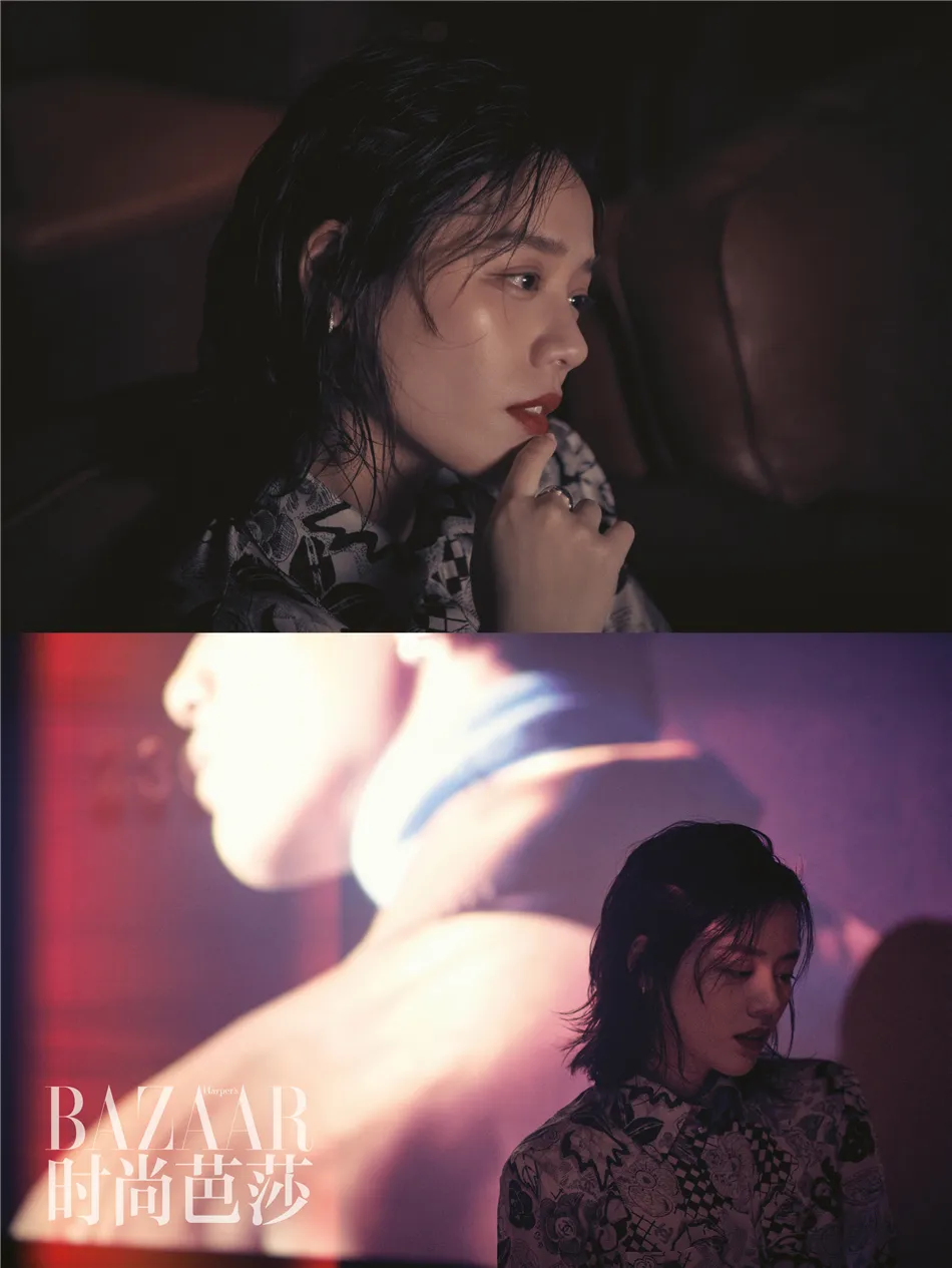 馬思純首登《時尚芭莎》十月刊封面