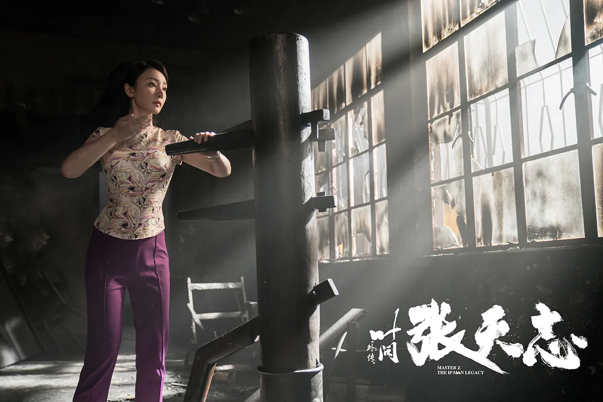  Liu Yan (actress) 练习咏春拳剧照1.jpg