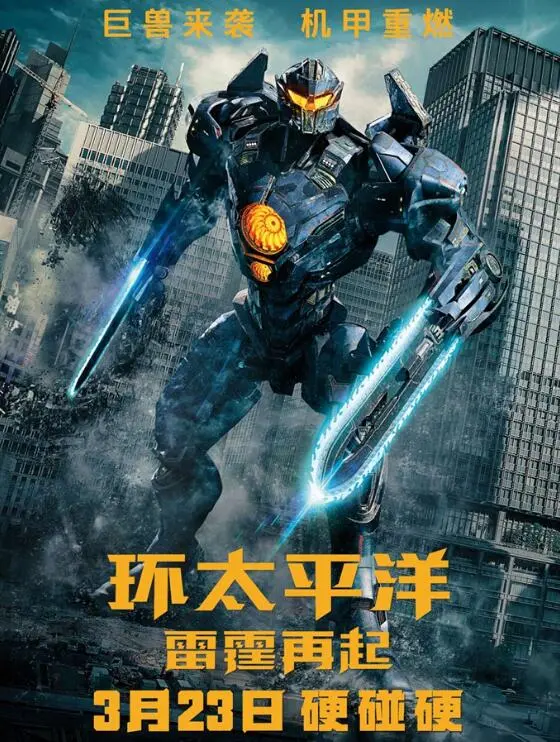 《環太平洋：雷霆再起》海報