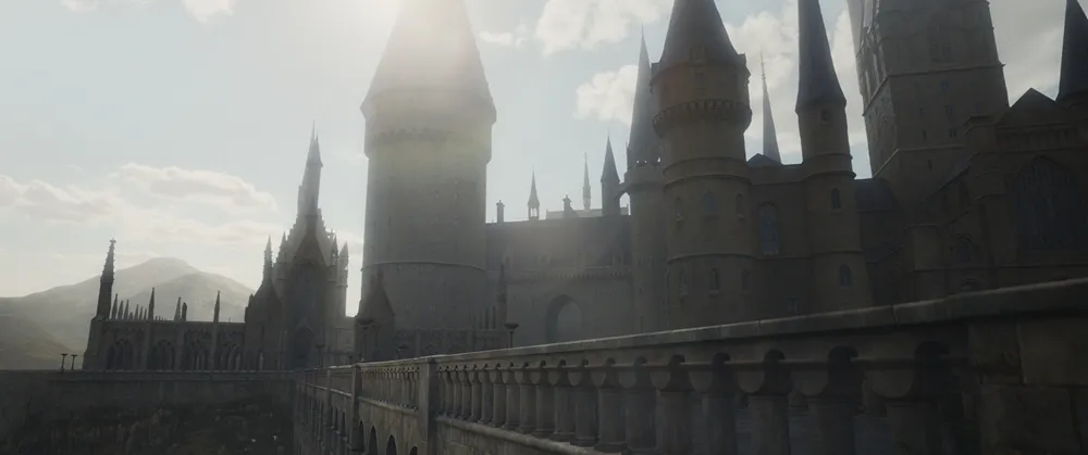Image caption the presence of hogwarts brought tears to the eyes of the live audience