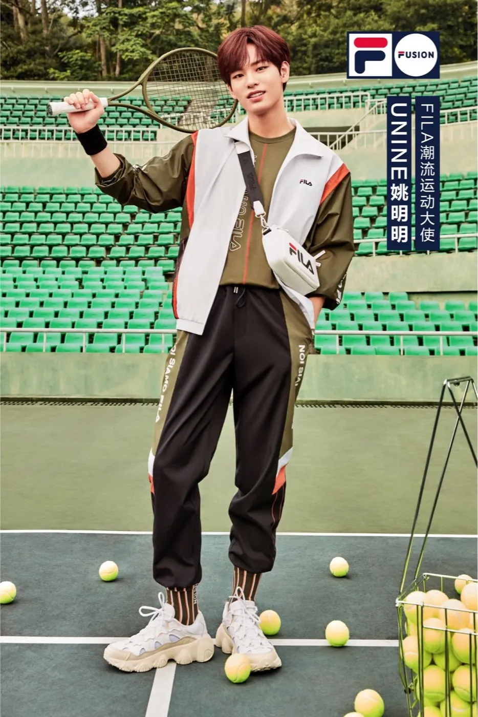 Fila Fusion潮流运动大使 Yao Ming 明变身网球少年！1.jpg