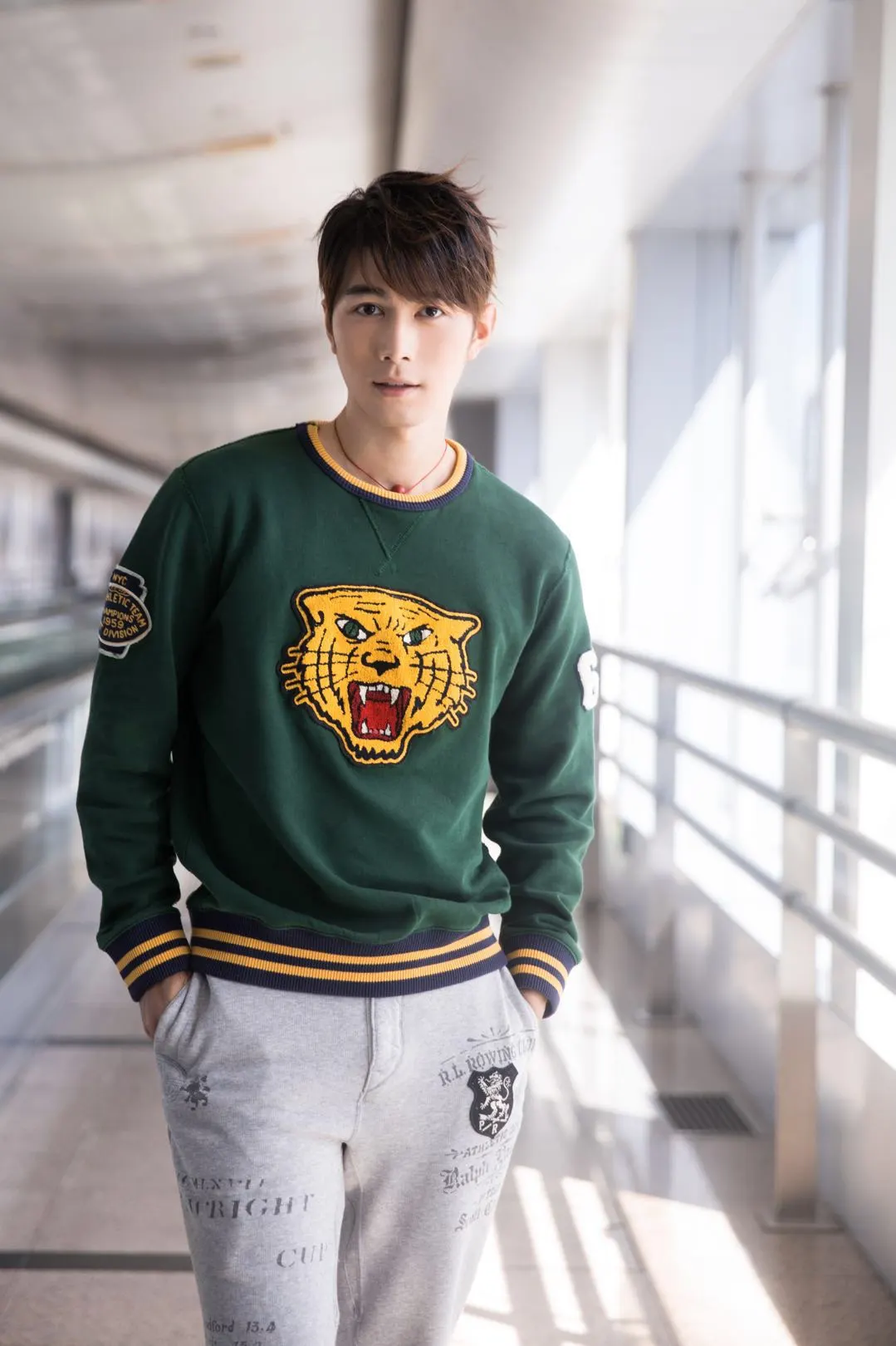 陳學冬啟程紐約時裝週