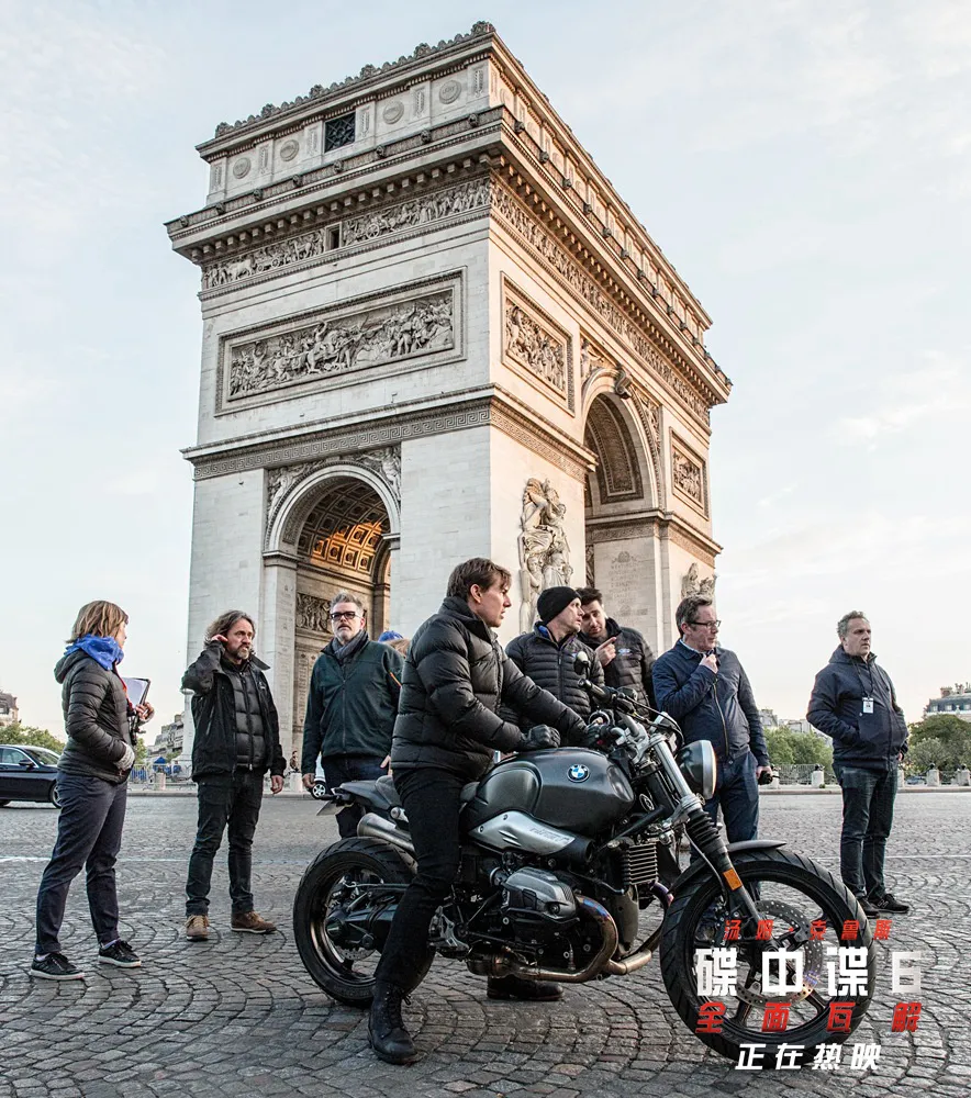 Tom cruise is ready to go on a wild ride in Paris
