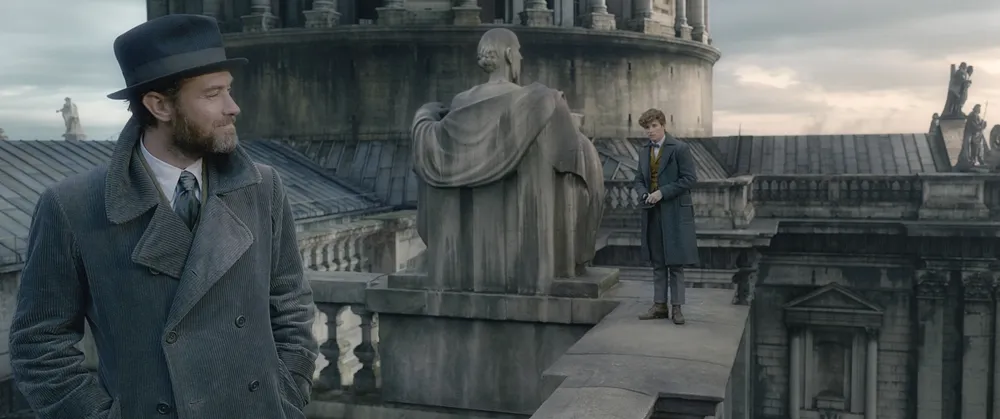 Dumbledore and newt London meeting. JPG