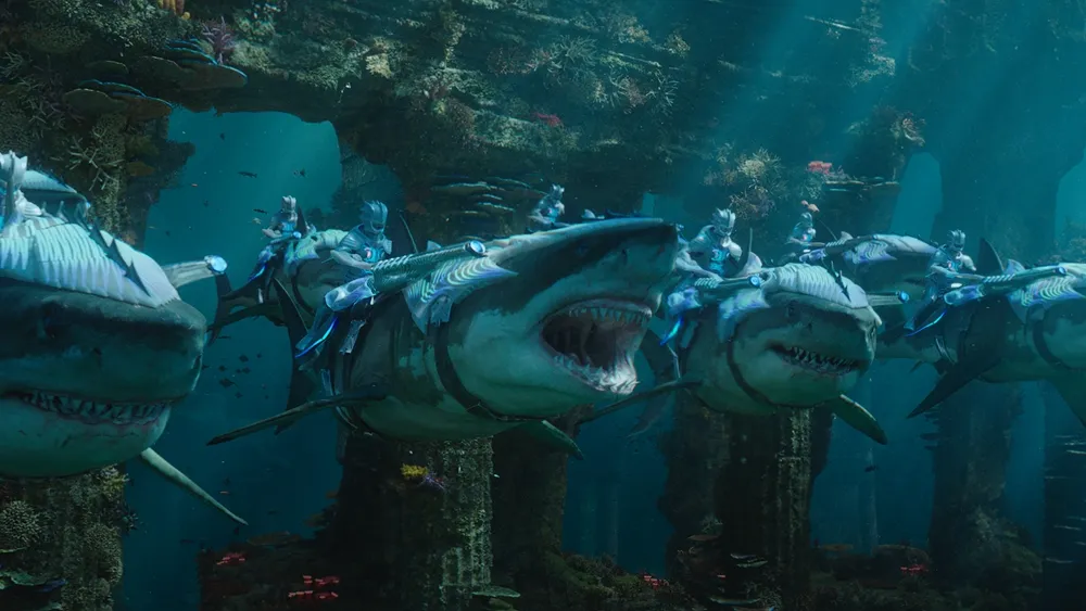 Related story the stunning underwater spectacle was created by James Wan. JPG