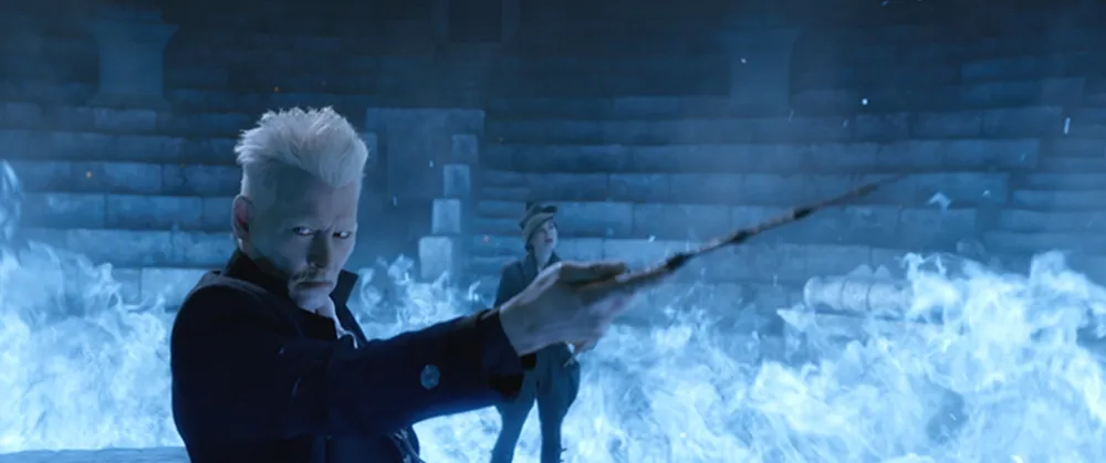 Grindelwald poses a great threat to the wizarding world. JPG