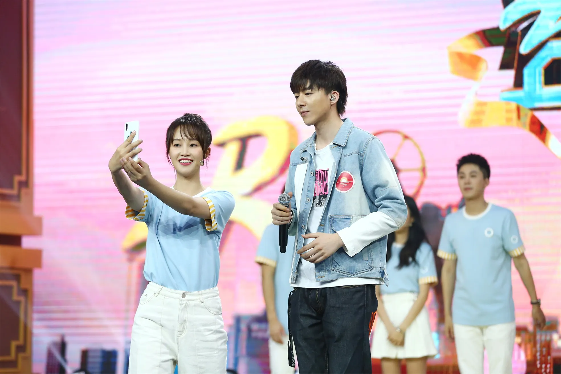 蓝盈莹连刷浙江卫视