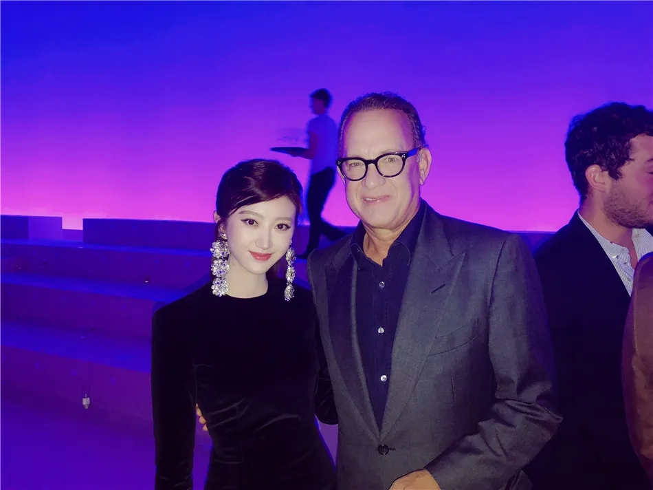 景甜亮相纽约时装周