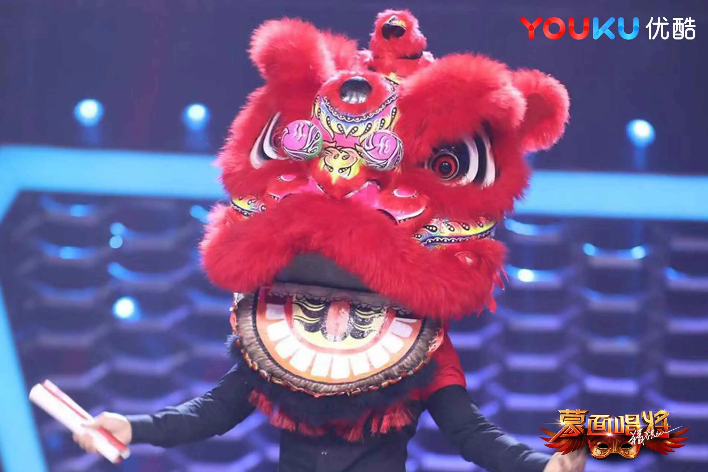 Youku 'masked 3' will sing 'braised lion heads.' JPG