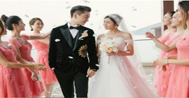 偶遇陈晓陈妍希拍婚纱照，陈妍希好像比以前瘦了耶，真的还挺少女的