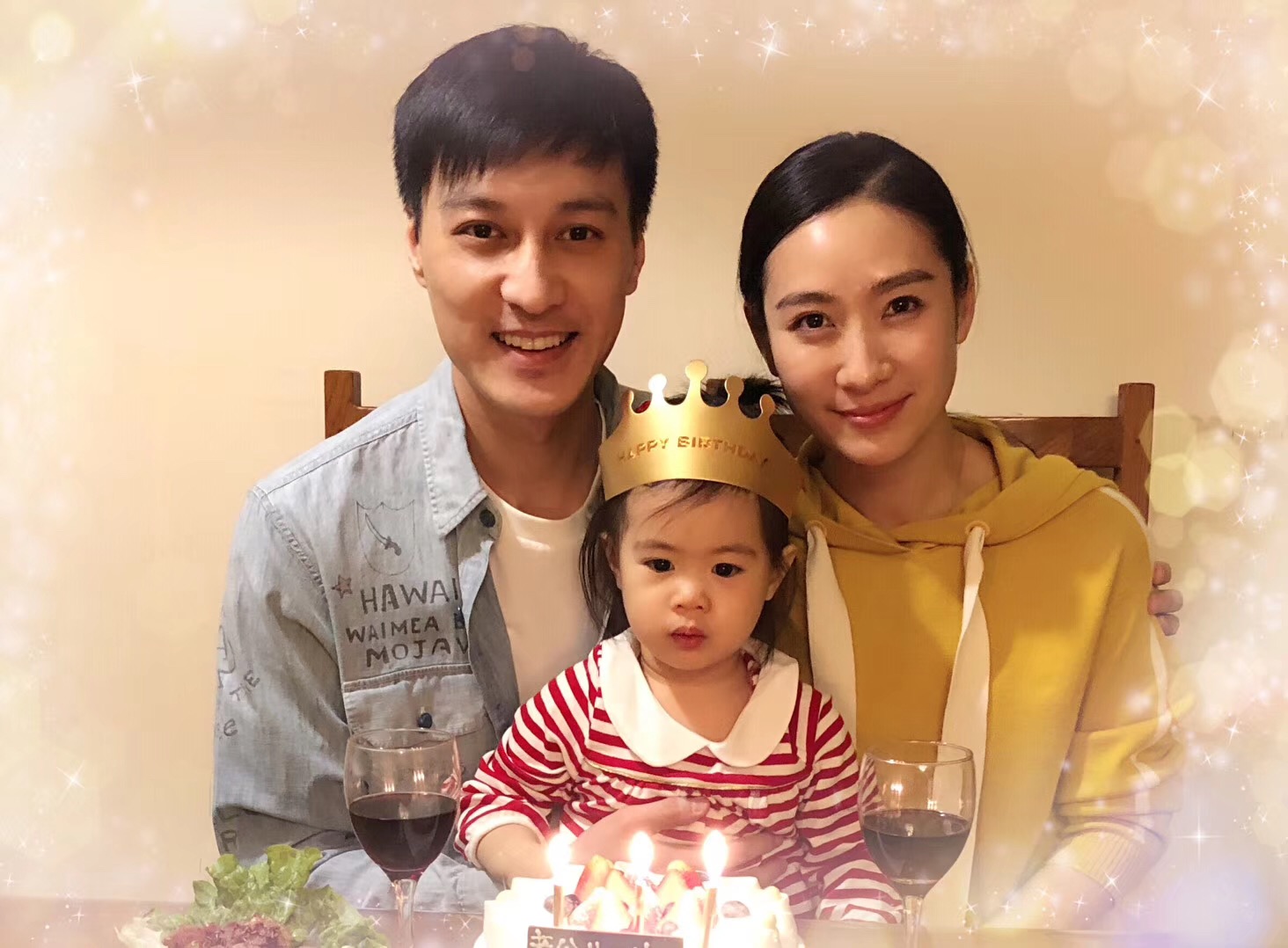 陶昕然何建泽十年前后合影对比 夫妻相揽肩杀演绎最好的爱情